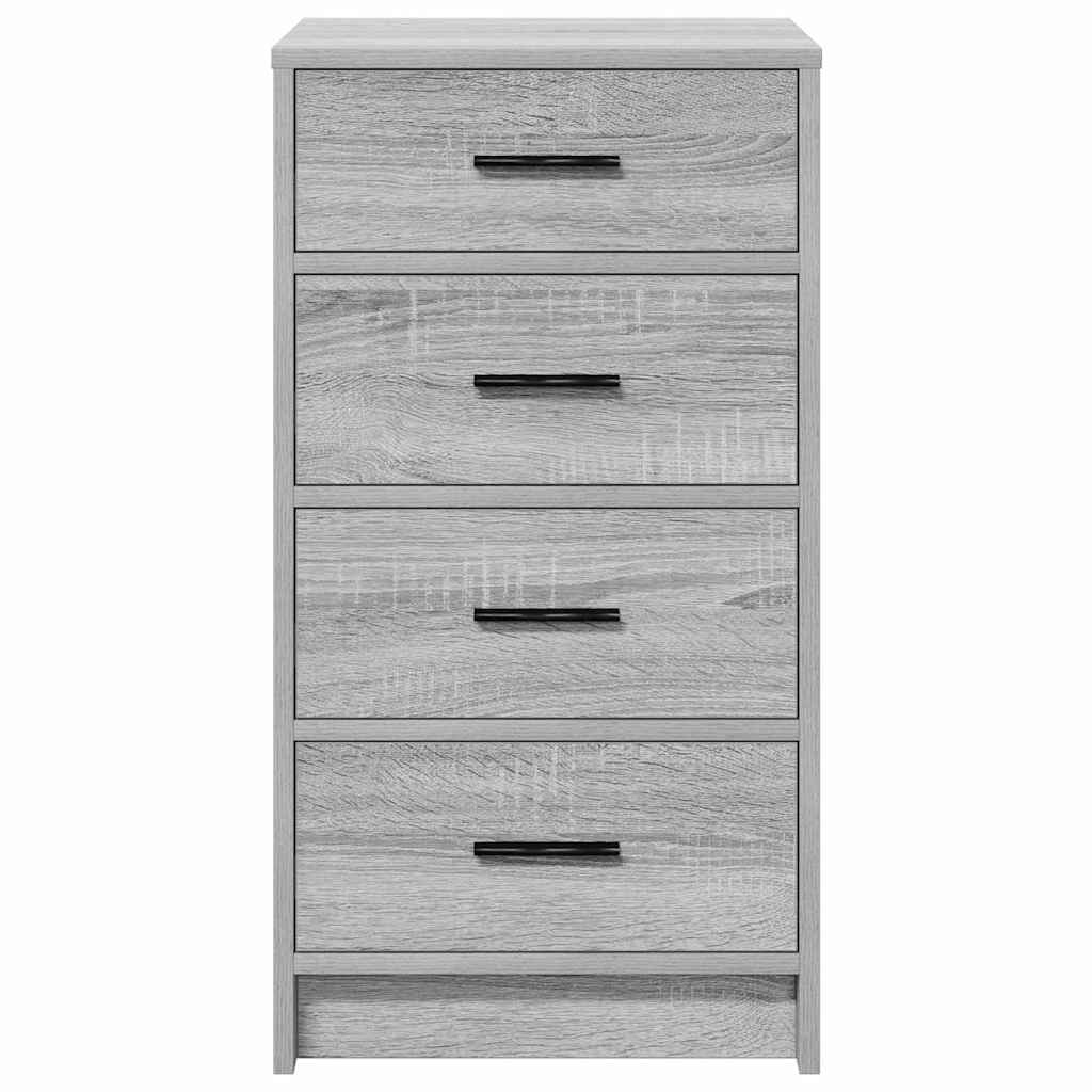 Sideboard Grau Sonoma 40 x 41 x 75 cm Holzwerkstoff