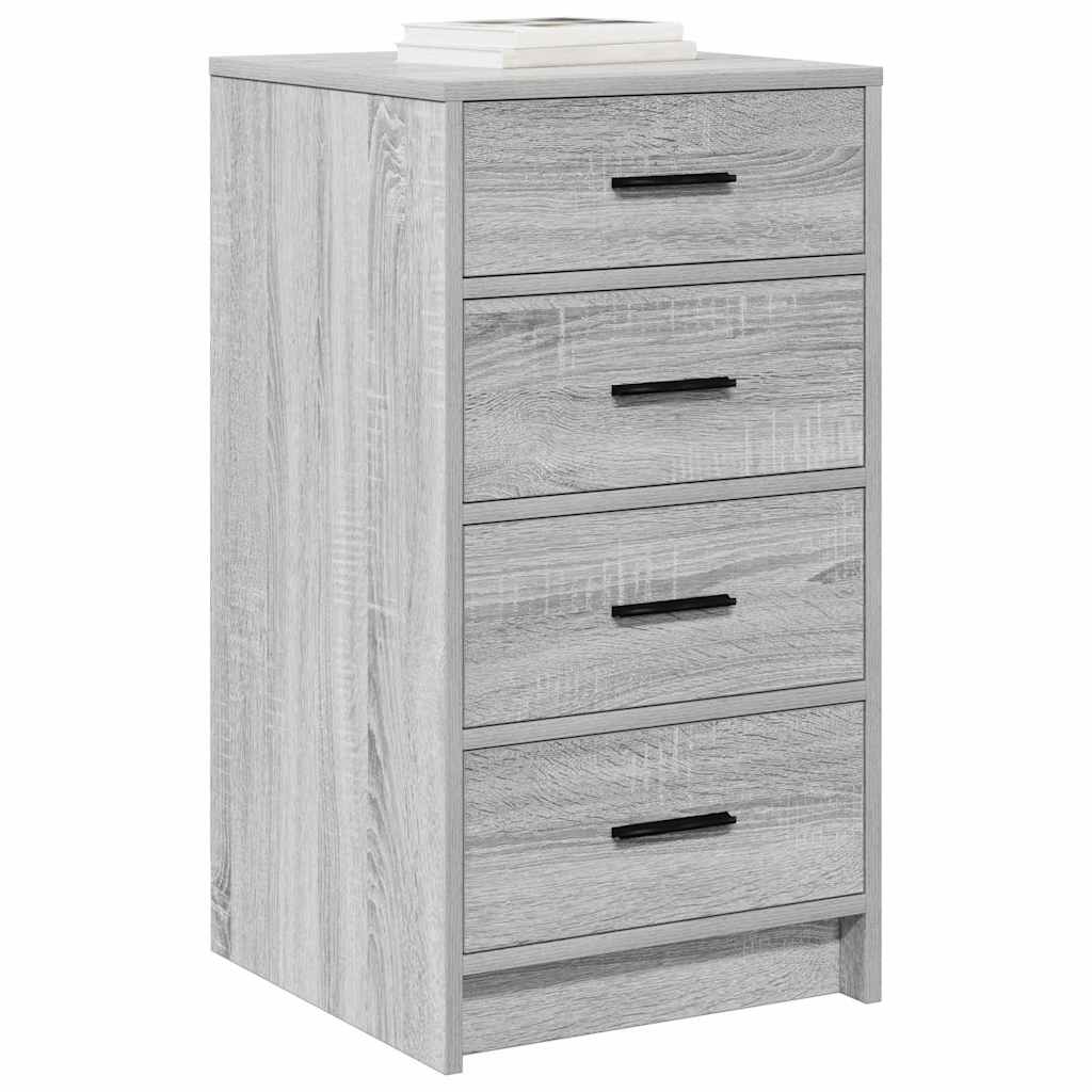 Sideboard Grau Sonoma 40 x 41 x 75 cm Holzwerkstoff