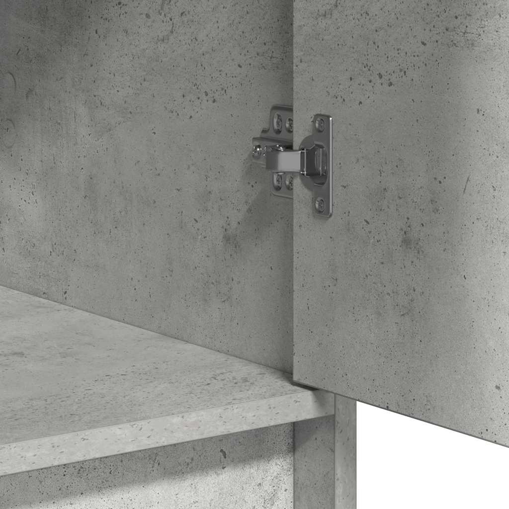 Sideboard Betongrau 40 x 40,5 x 75 cm Holzwerkstoff