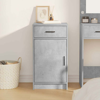 Sideboard Betongrau 40 x 40,5 x 75 cm Holzwerkstoff