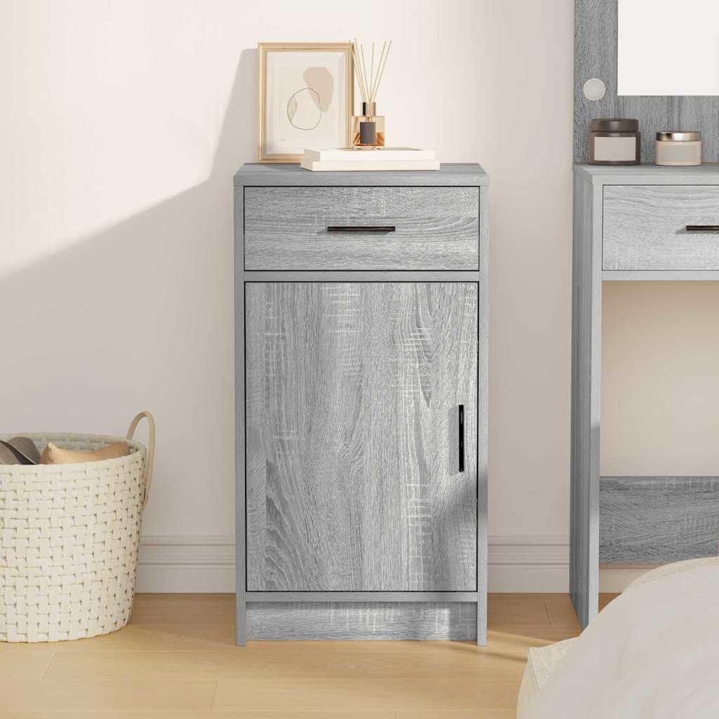 Sideboard Grau Sonoma 40 x 40,5 x 75 cm Holzwerkstoff