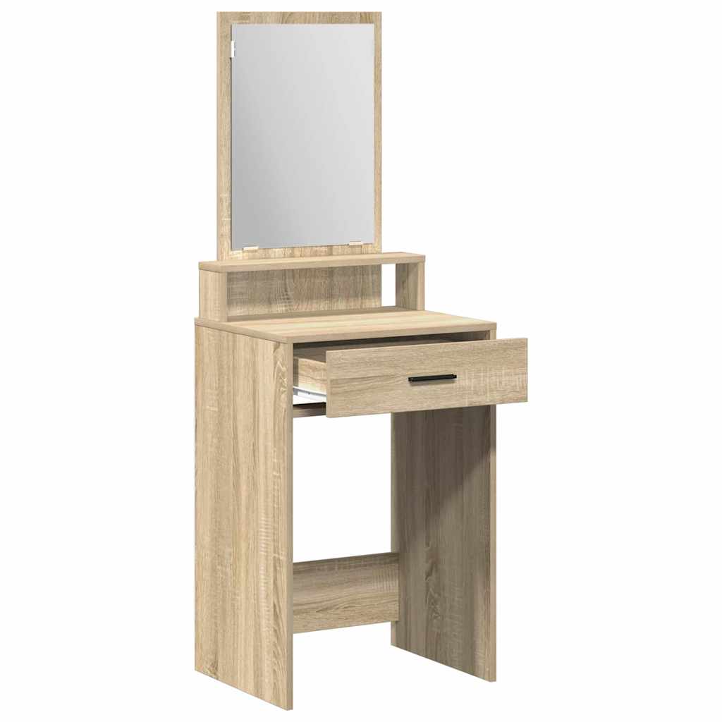 Schminktisch Sonoma-Eiche 50 x 41 x 140 cm Holzwerkstoff