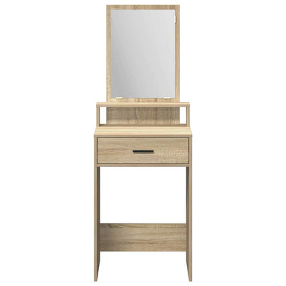 Schminktisch Sonoma-Eiche 50 x 41 x 140 cm Holzwerkstoff