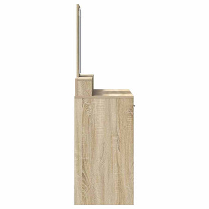 Schminktisch Sonoma-Eiche 100 x 41 x 140 cm Holzwerkstoff