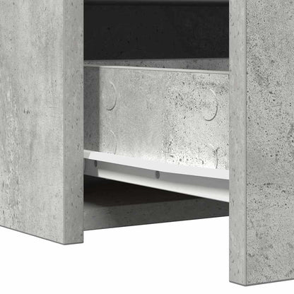 Schminktisch mit Schubladen Grau 83 x 40 x 70 cm Holzwerkstoff