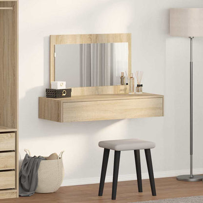 Schminktisch mit Speicher Braun 100 x 40 x 70 cm Holzwerkstoff