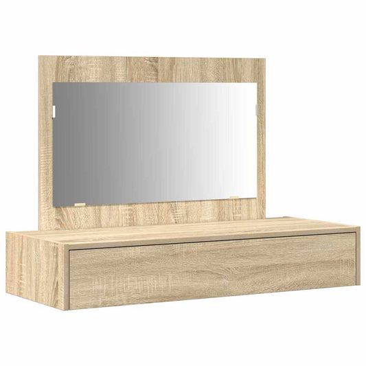 Schminktisch mit Speicher Braun 100 x 40 x 70 cm Holzwerkstoff