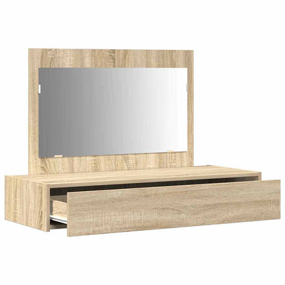 Schminktisch mit Speicher Braun 100 x 40 x 70 cm Holzwerkstoff