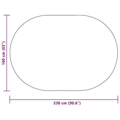 Teppich ZIZUR Creme PP