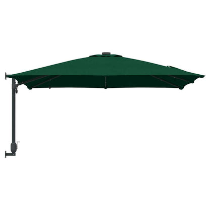 Gartenparasol Grün 248,5 x 247,5 x 160 cm Stoff
