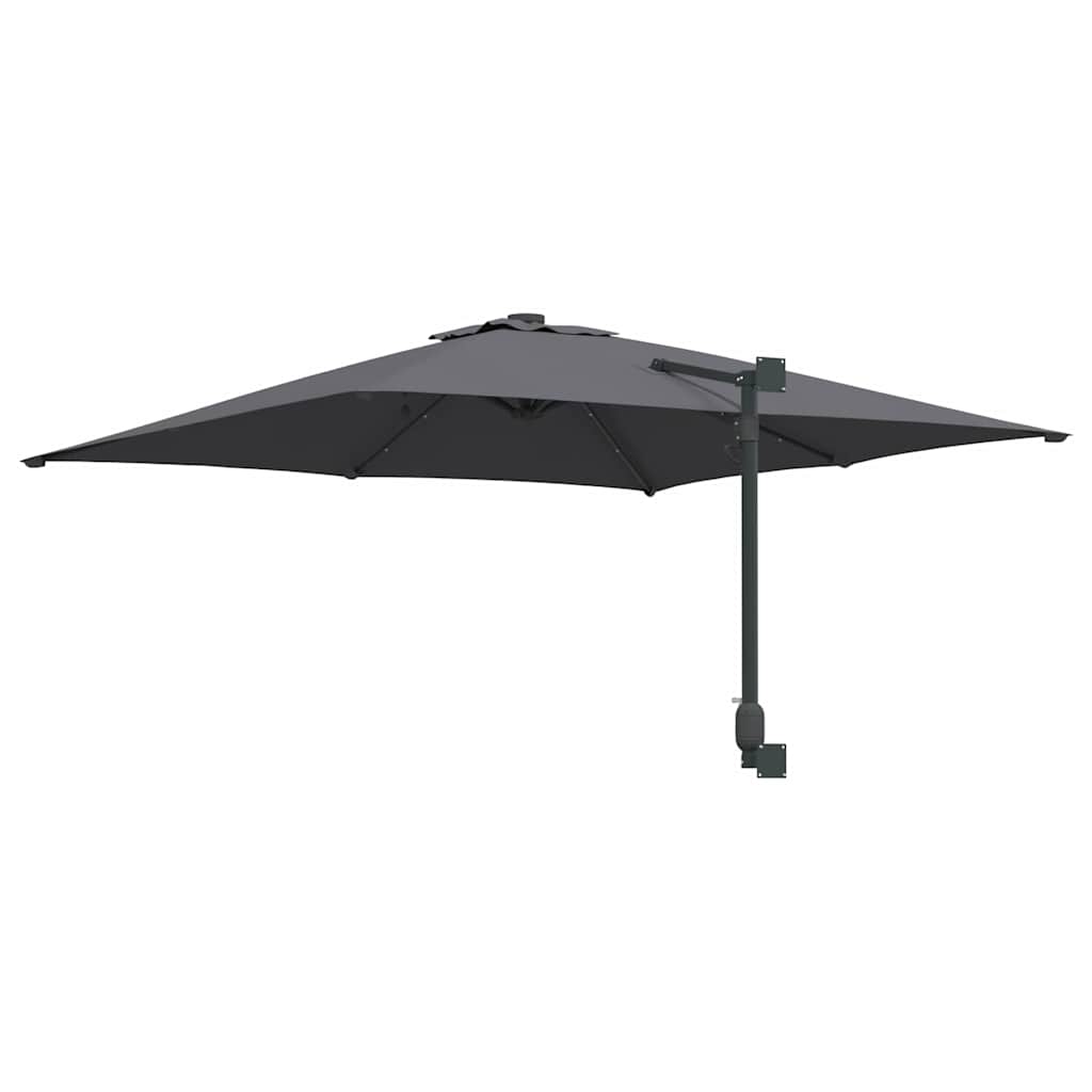 Gartenparasol Anthrazit 248,5 x 247,5 x 160 cm Stoff