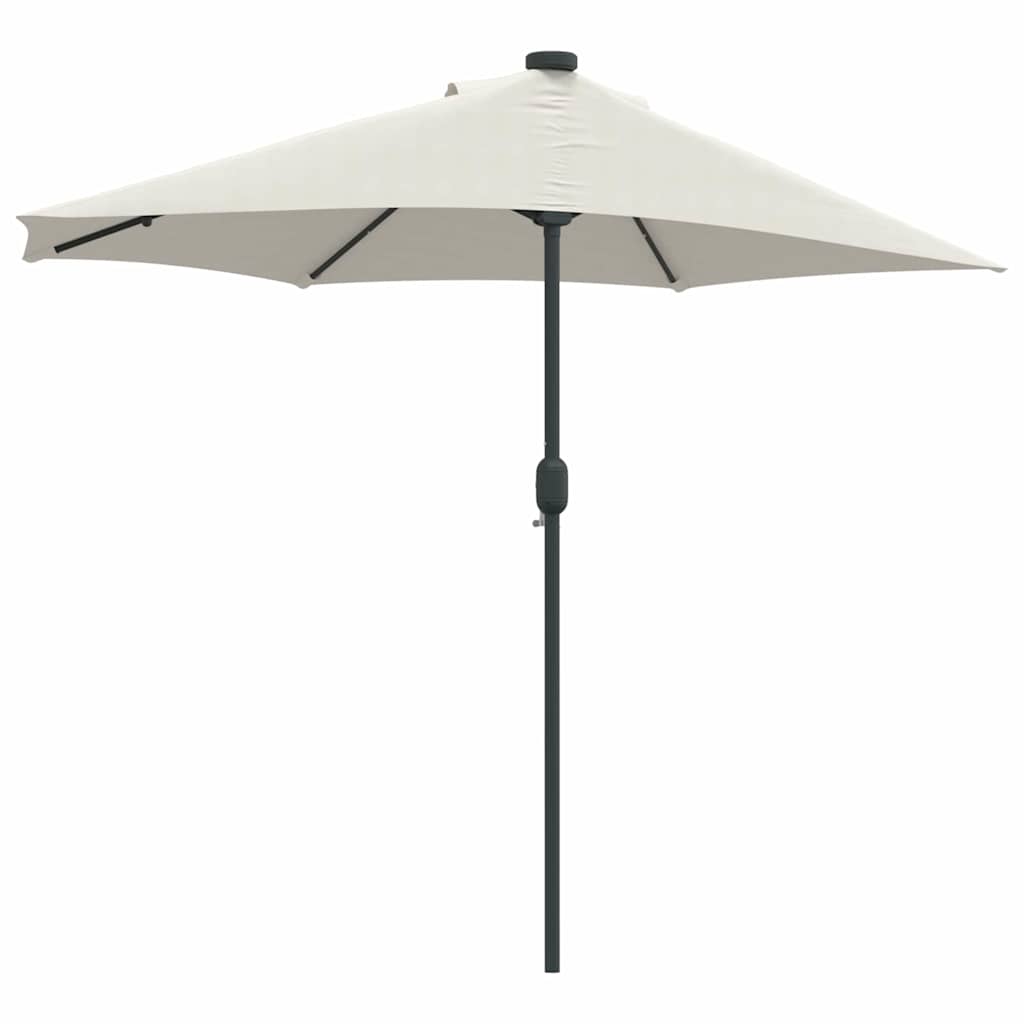 Gartenparasol Sand 294 x 150 x 223 cm Stoff