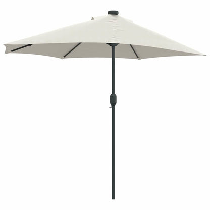 Gartenparasol Sand 294 x 150 x 223 cm Stoff