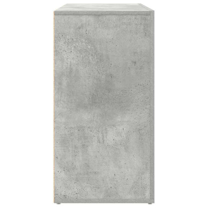 Sideboard Betongrau 120 x 36 x 69 cm Holzwerkstoff