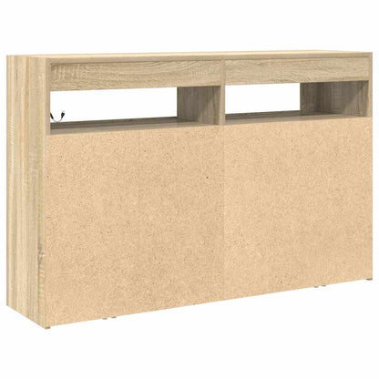 Sideboard Sonoma-Eiche 116 x 30 x 75 cm Holzwerkstoff