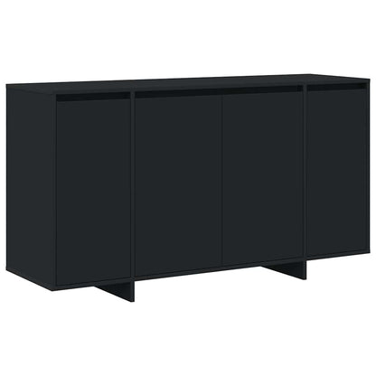 Sideboard Schwarz 135 x 41 x 69 cm Holzwerkstoff