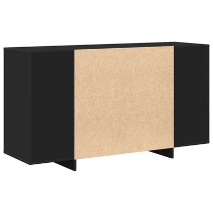 Sideboard Schwarz 135 x 41 x 69 cm Holzwerkstoff