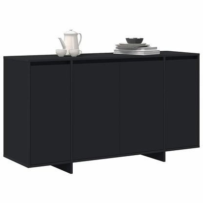 Sideboard Schwarz 135 x 41 x 69 cm Holzwerkstoff