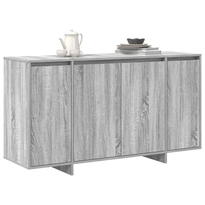 Sideboard Grau Sonoma 135 x 41 x 69 cm Holzwerkstoff