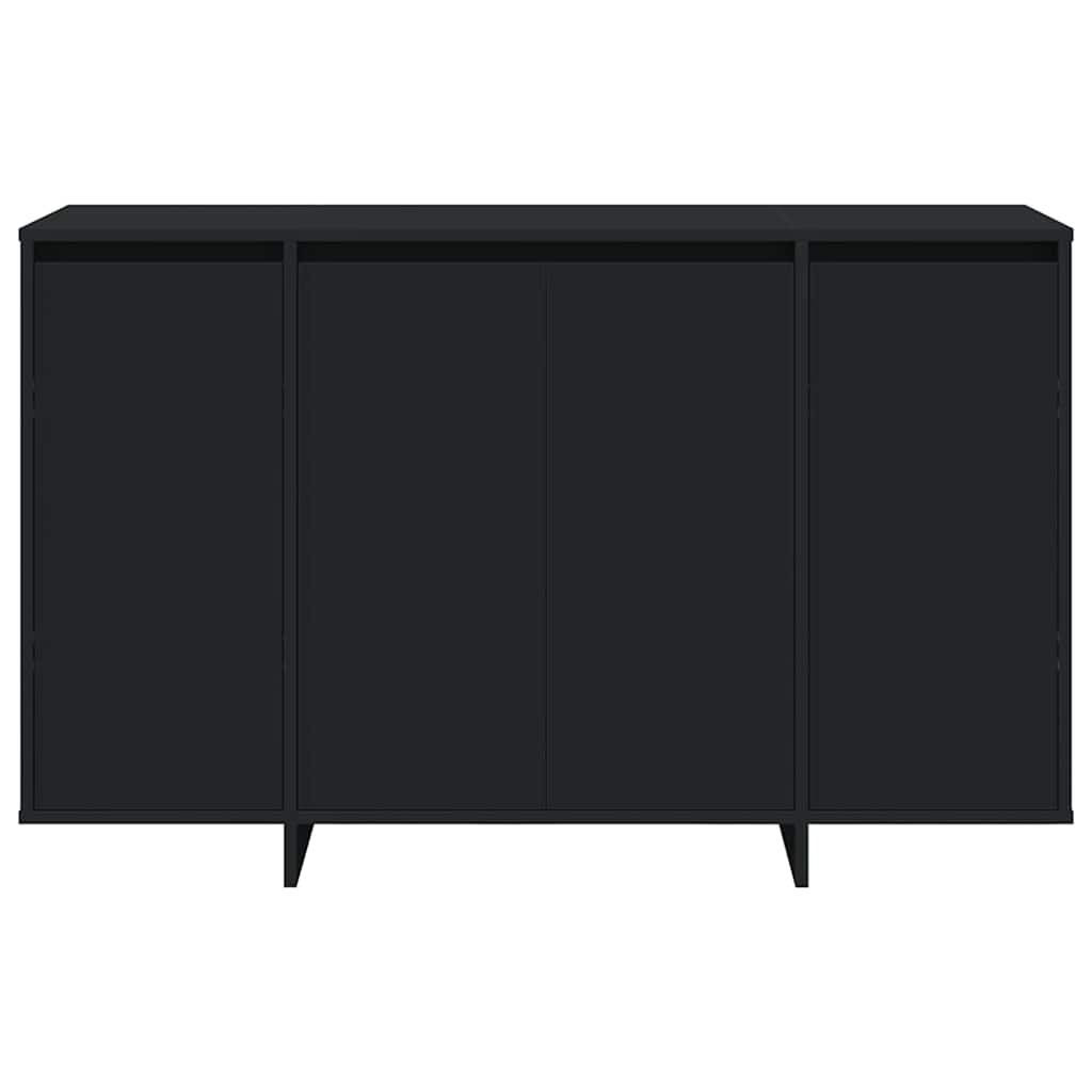 Sideboard Schwarz 120 x 41 x 75 cm Holzwerkstoff