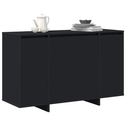 Sideboard Schwarz 120 x 41 x 75 cm Holzwerkstoff