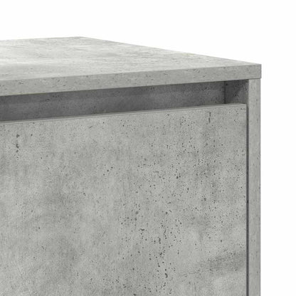 Sideboard Betongrau 120 x 41 x 75 cm Holzwerkstoff