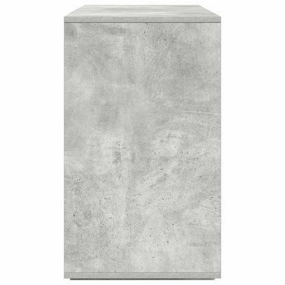 Sideboard Betongrau 120 x 41 x 75 cm Holzwerkstoff