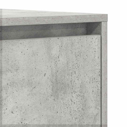 Sideboard Betongrau 120 x 41 x 75 cm Holzwerkstoff