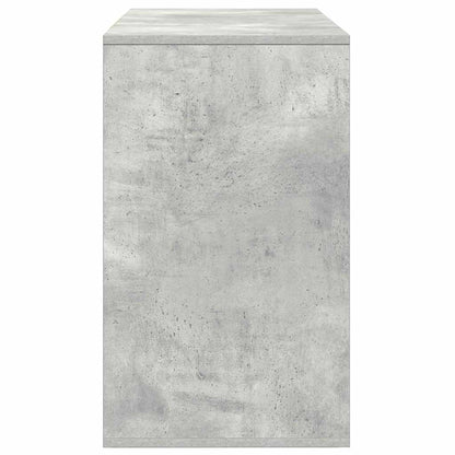 Sideboard Betongrau 120 x 41 x 75 cm Holzwerkstoff