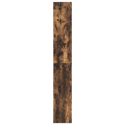 Bücherregal Räuchereiche 80 x 30 x 198 cm Holzwerkstoff