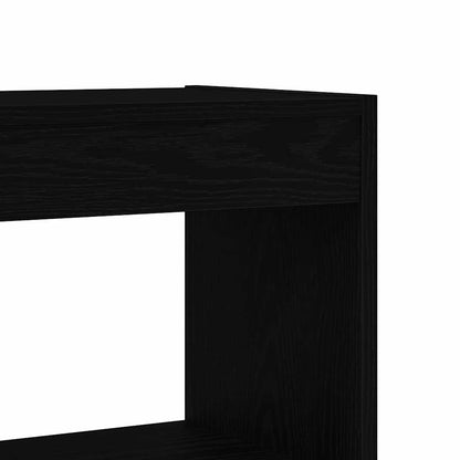 Bücherregal Schwarze Eiche 80 x 30 x 198 cm Holzwerkstoff