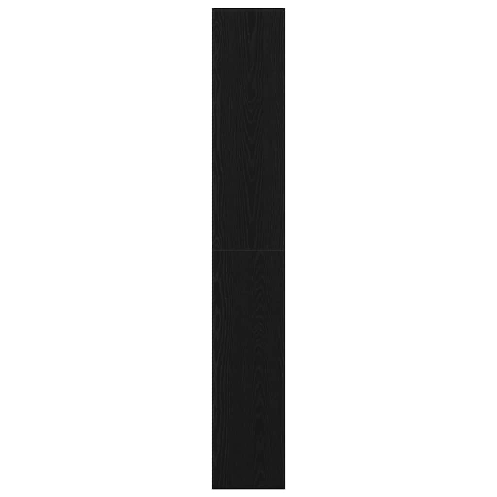 Bücherregal Schwarze Eiche 80 x 30 x 198 cm Holzwerkstoff