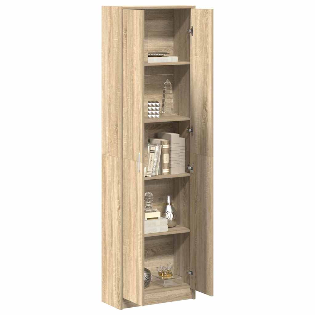 Kleiderschrank Sonoma-Eiche 55 x 25 x 189 cm Holzwerkstoff