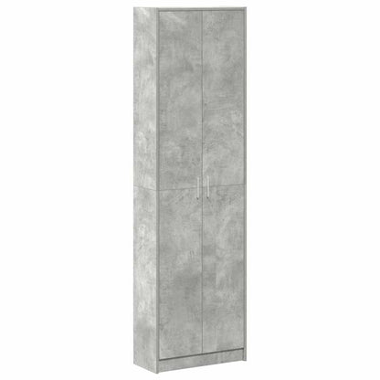 Kleiderschrank Beton Grau 55 x 25 x 189 cm Holzwerkstoff