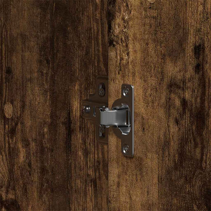 Kleiderschrank Geräucherte Eiche 55 x 25 x 189 cm Holzwerkstoff