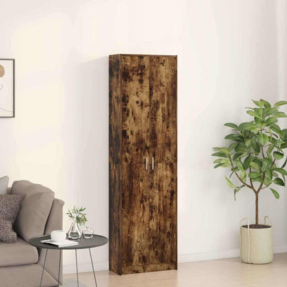 Kleiderschrank Geräucherte Eiche 55 x 25 x 189 cm Holzwerkstoff