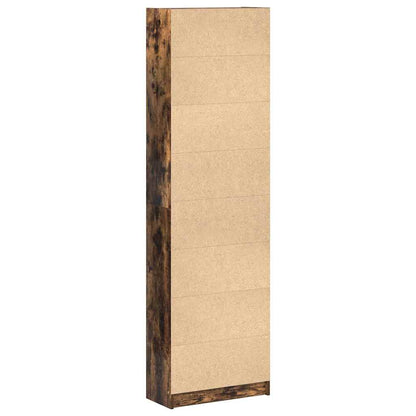 Kleiderschrank Geräucherte Eiche 55 x 25 x 189 cm Holzwerkstoff