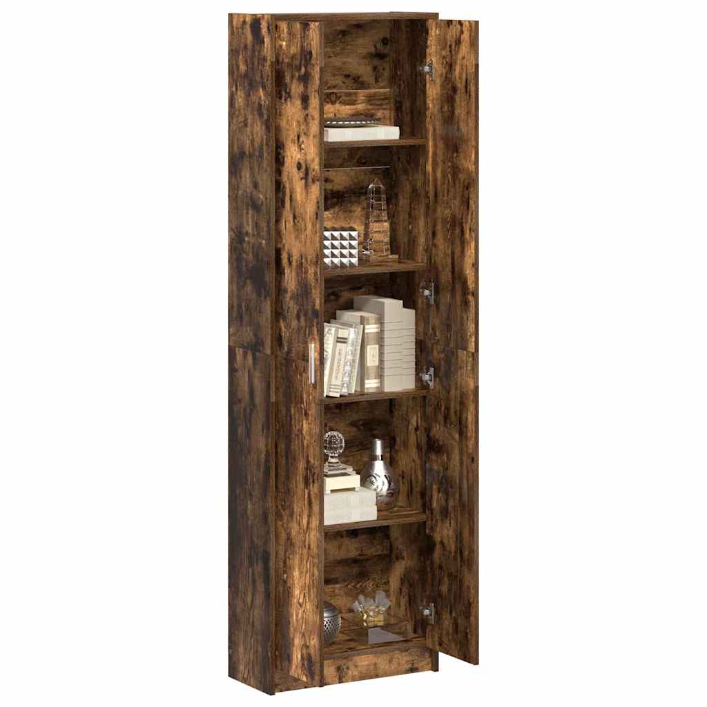 Kleiderschrank Geräucherte Eiche 55 x 25 x 189 cm Holzwerkstoff