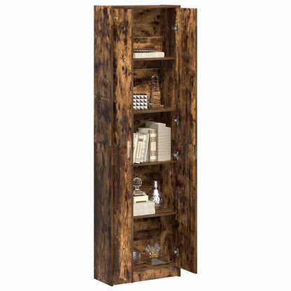 Kleiderschrank Geräucherte Eiche 55 x 25 x 189 cm Holzwerkstoff