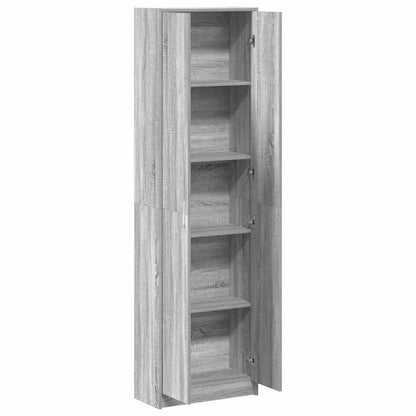 Kleiderschrank Graues Sonoma 55 x 25 x 189 cm Holzwerkstoff