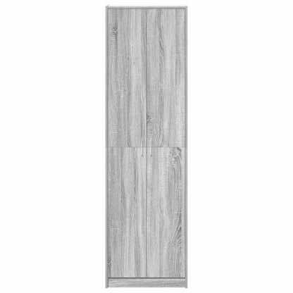 Kleiderschrank Graues Sonoma 55 x 25 x 189 cm Holzwerkstoff
