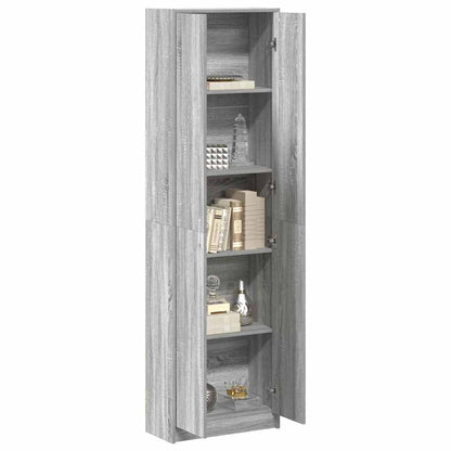 Kleiderschrank Graues Sonoma 55 x 25 x 189 cm Holzwerkstoff