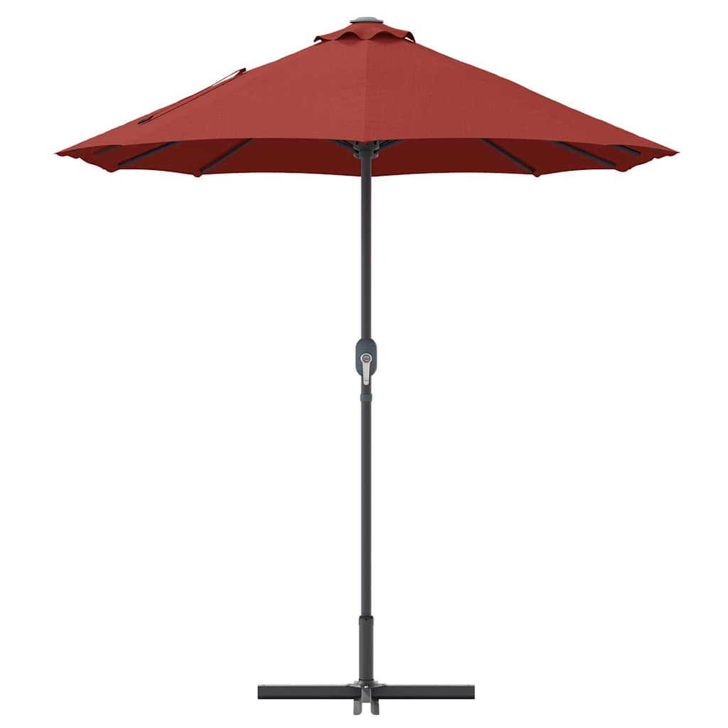 Gartenparasol Terrakotta 370 x 197 x 239 cm