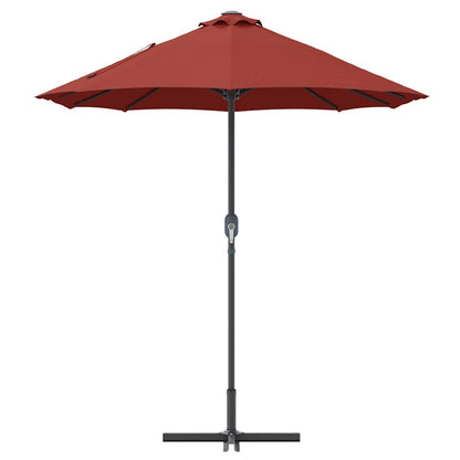 Gartenparasol Terrakotta 370 x 197 x 239 cm