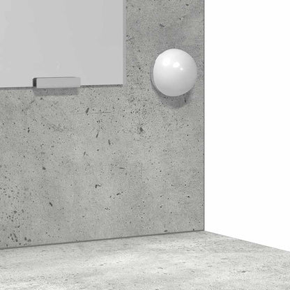 Schminktisch mit Regal Grau 78,5 x 41 x 135 cm Holzwerkstoff