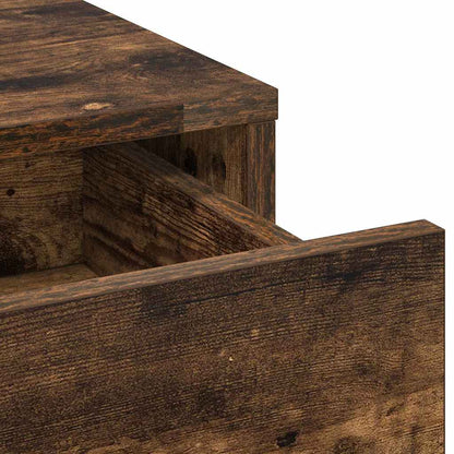 Schminktisch mit Regal Braun 78,5 x 41 x 135 cm Holzwerkstoff