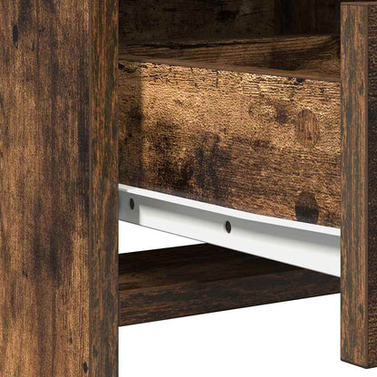 Schminktisch mit Regal Braun 78,5 x 41 x 135 cm Holzwerkstoff