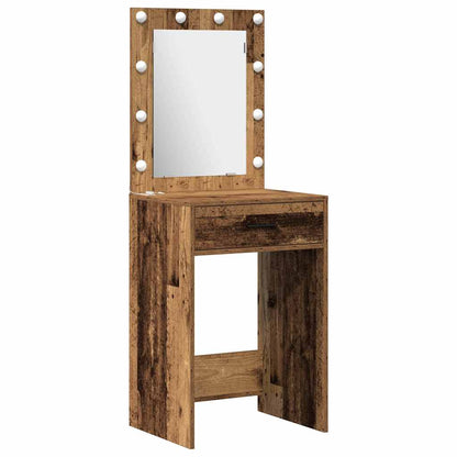 Schminktisch 2 pcs Braun 50 x 41 x 135 cm Holzwerkstoff