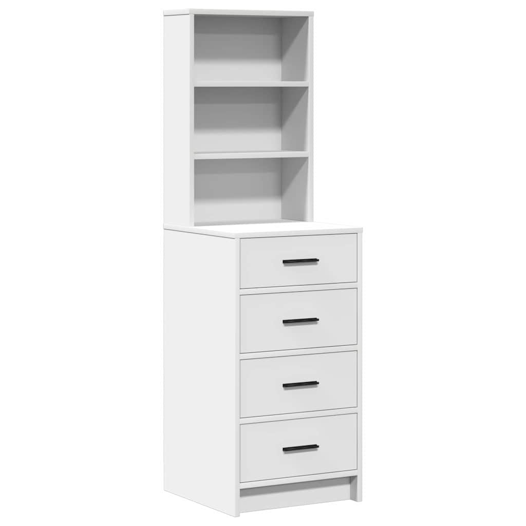 Schminktisch 3 pcs Weiß 40 x 41 x 135 cm Holzwerkstoff