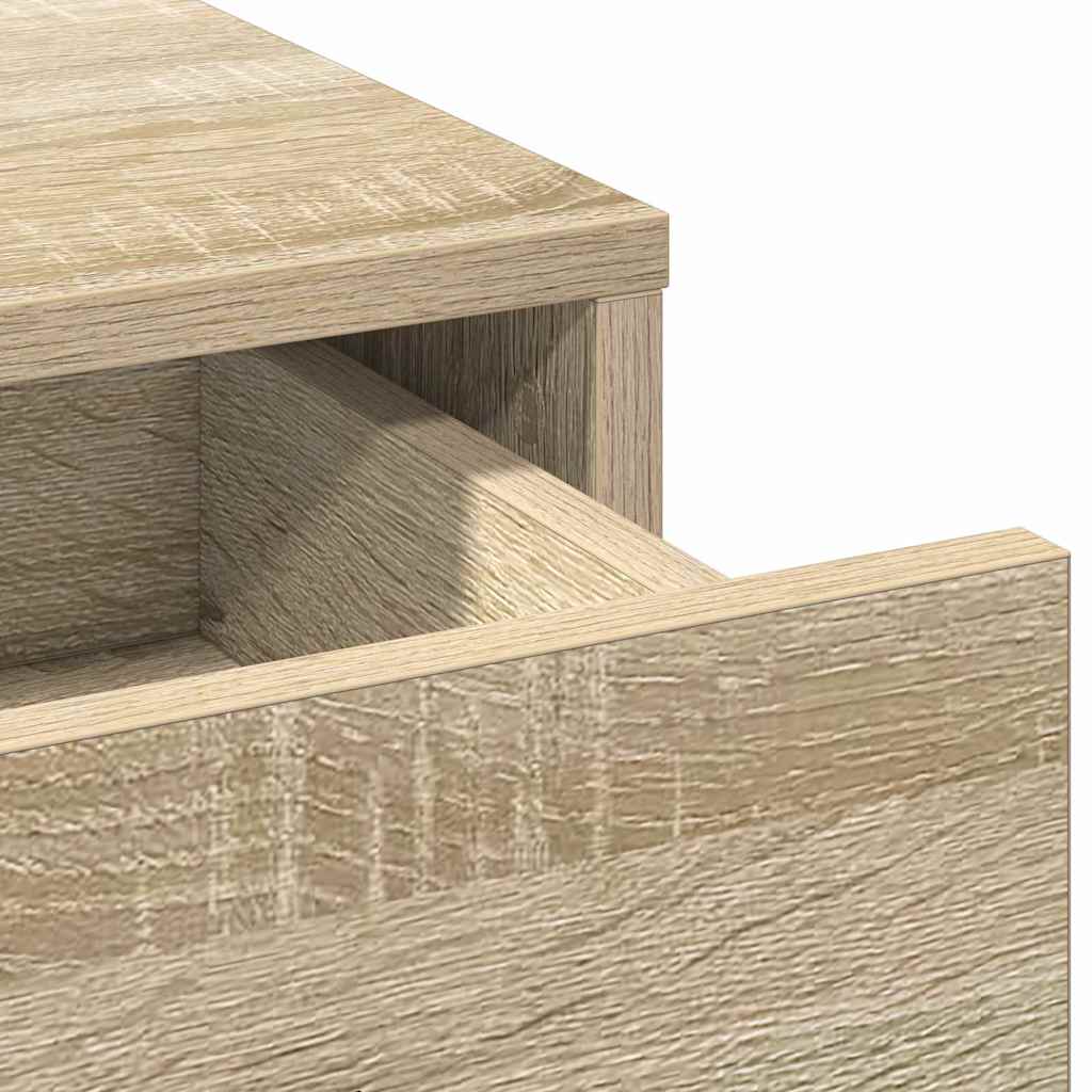 Schminktisch mit Speicher Braun 50 x 41 x 135 cm Holzwerkstoff